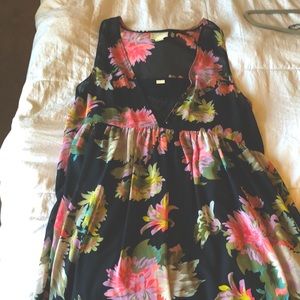 Maeve Dark Floral Cocktail Dress